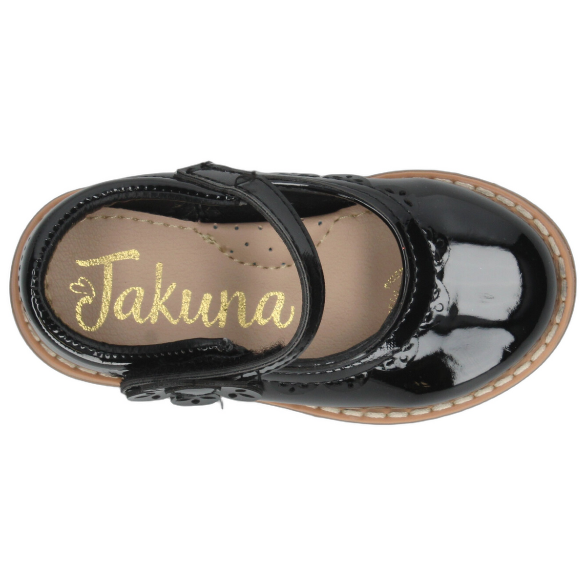 Zapato Jakuna Niña Negro Mary Jane Casual Infantil T13-15, foto 8 de 10