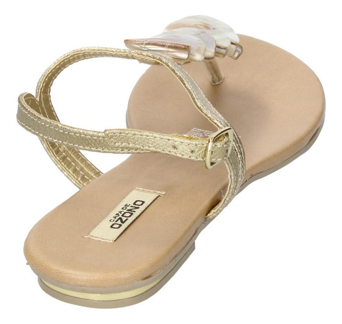 Sandalias Ozono Para Mujer 60001309-2 Beige [ozo2676], foto 4 de 6