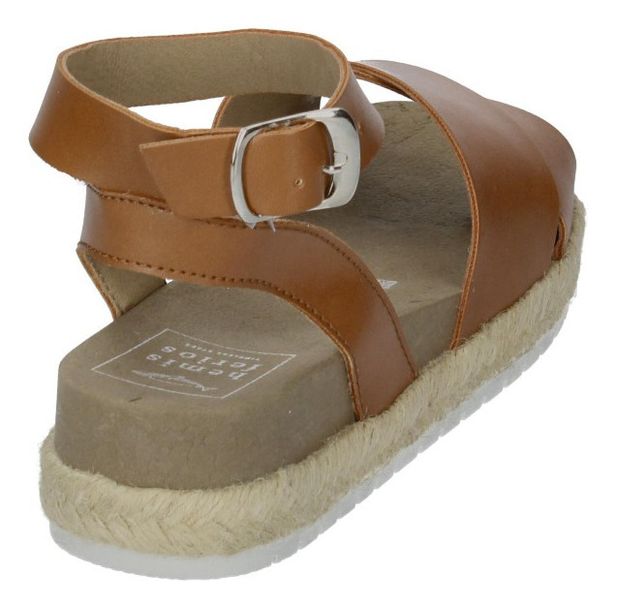 Sandalias Hemisferios Para Mujer 28701-1-a Cafe [hmf13], foto 4 de 6