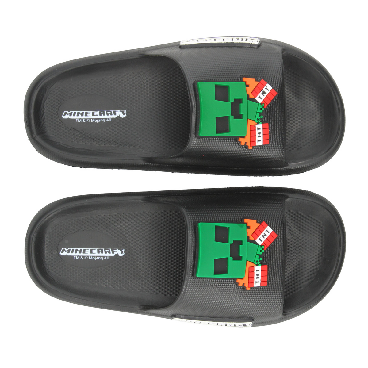 Sandalias Minecraft Niño Negro Casual Infantil T18-21, foto 10 de 10