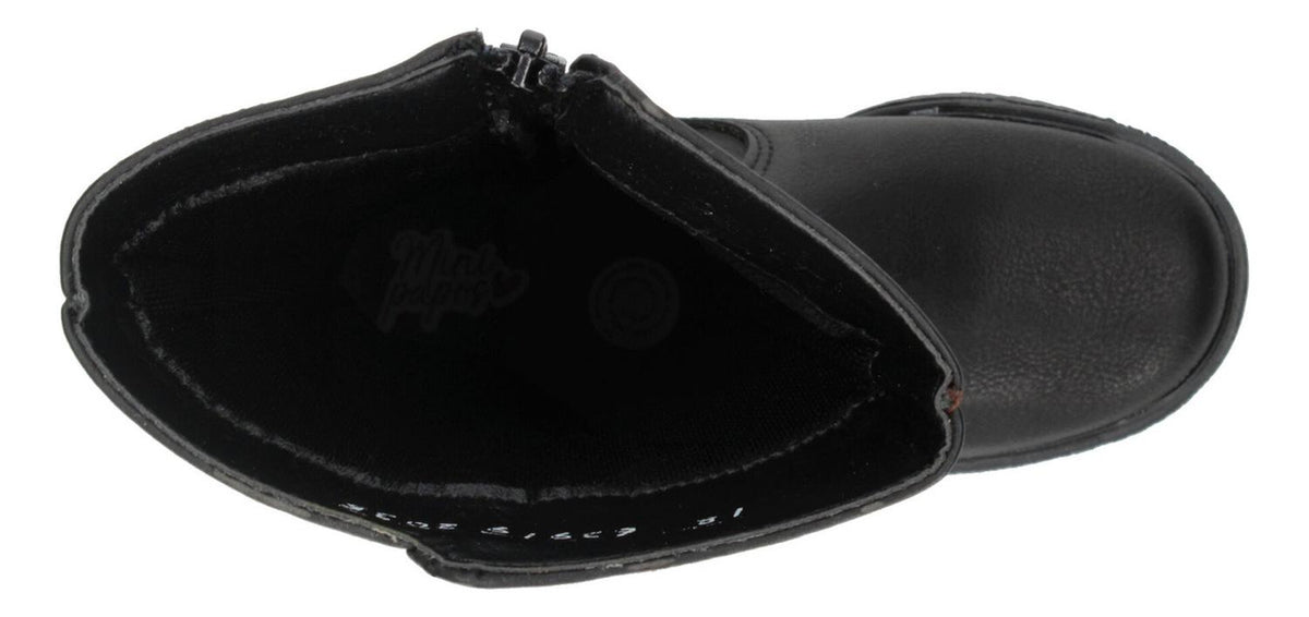 Bota Minipapos Negro Para Niña [mnp310], foto 8 de 8