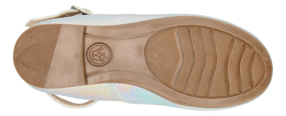 Flats Jakuna Niña Plateado Casual Infantil, foto 3 de 8