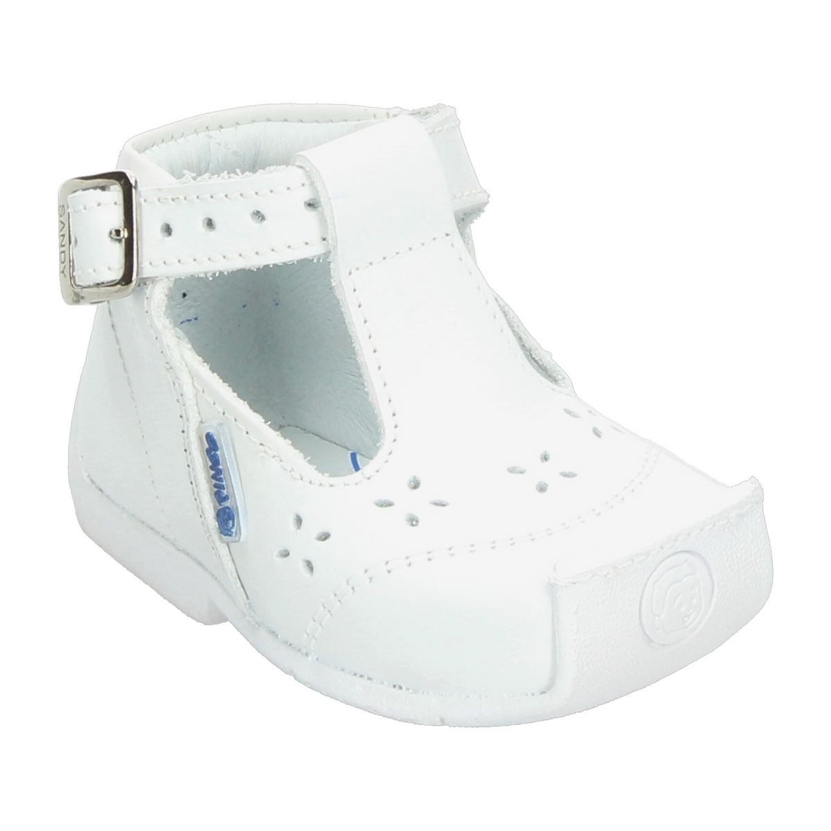 Zapato Pingo Bebé Niña Blanco Gateador Primeros Pasos Infantil T11-15, foto 5 de 10