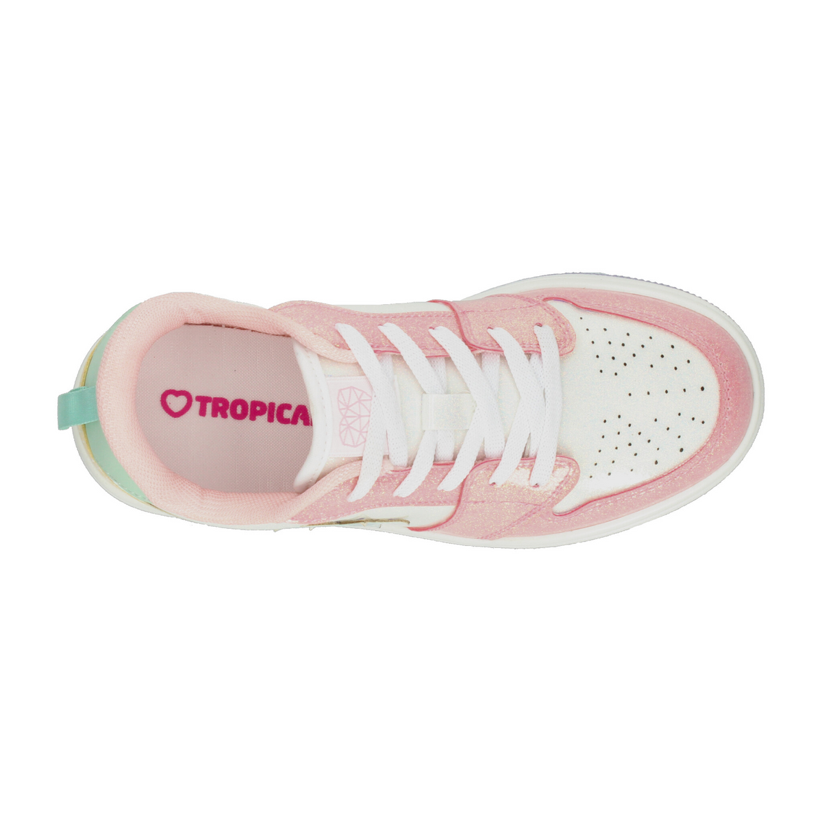 Tenis Tropicana Niña Rosa Casual Infantil T18-22, foto 8 de 10