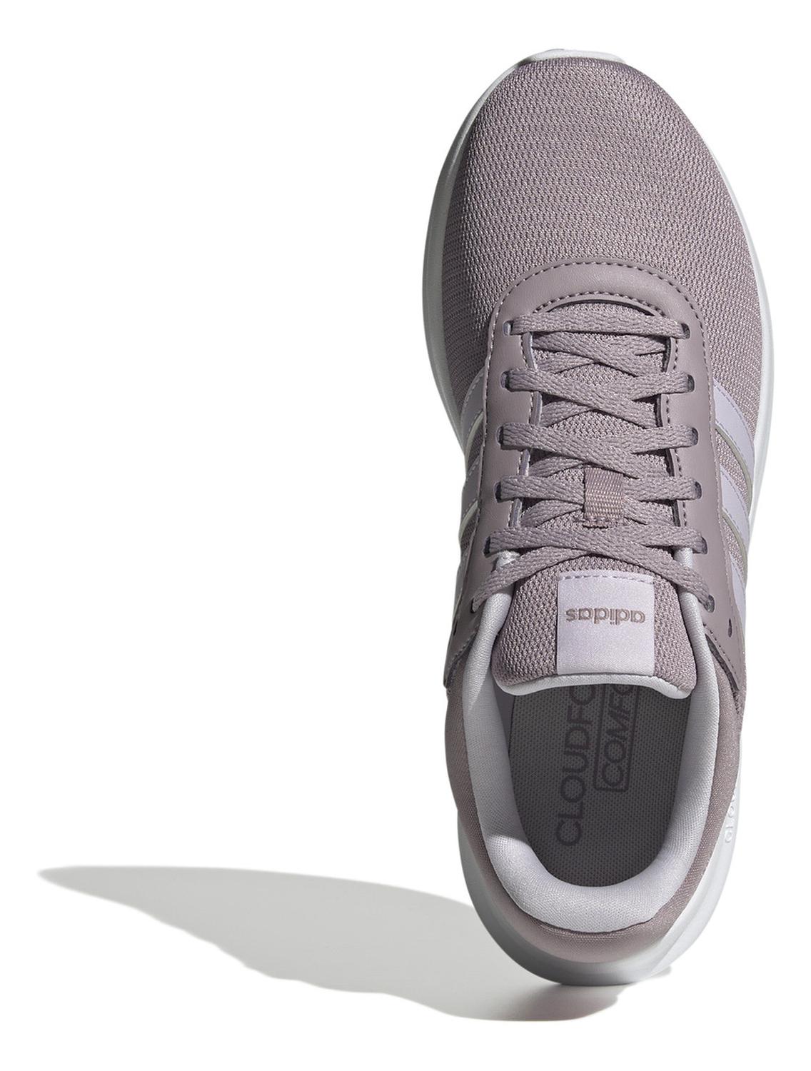 Tenis adidas Mujer Correr Lite Racer 4.0 Morado Original Sports Cómodo Agujeta Ajustable Para Dama, foto 7 de 10