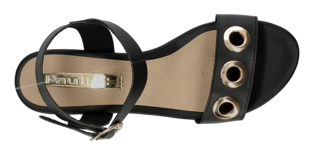 Sandalias Paulie Para Mujer 1208 Negro [ple161], foto 8 de 10