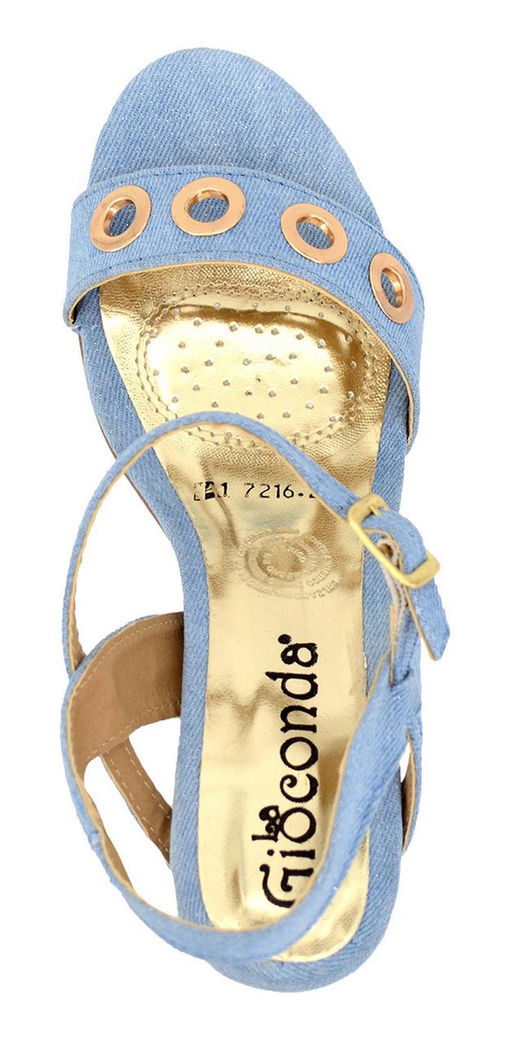Sandalias Instinto Para Mujer 7216 Azul [ins83], foto 6 de 7