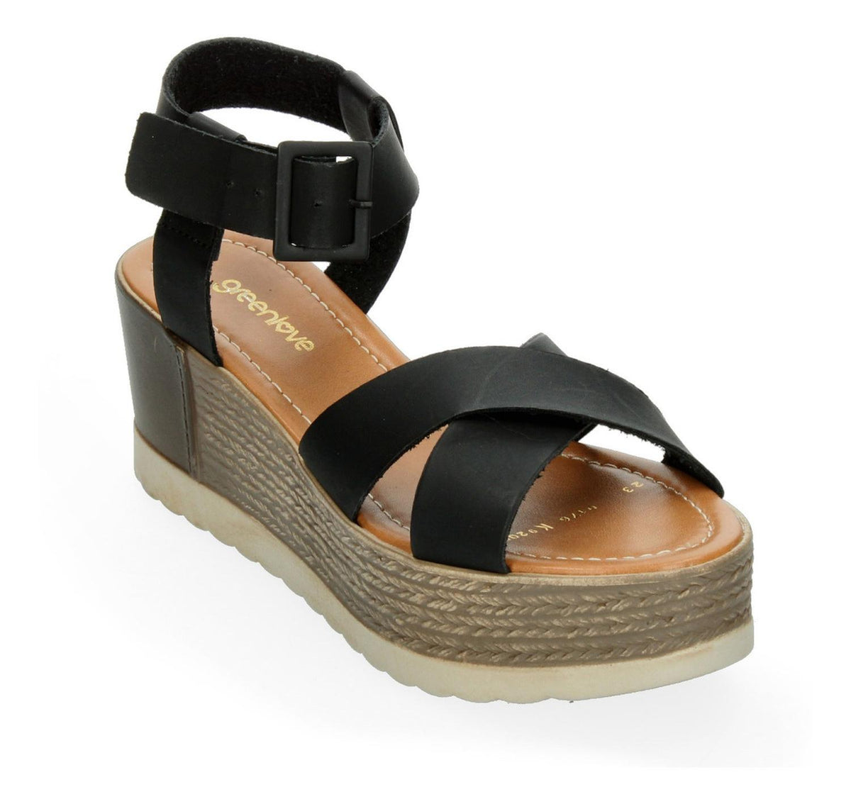 Sandalias Green Love Para Mujer 92051 Negro [gre32], foto 6 de 10