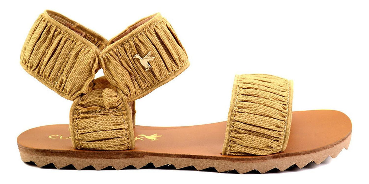 Sandalias Clap Duck Para Mujer 2526 Dorado [cdu1], foto 1 de 6