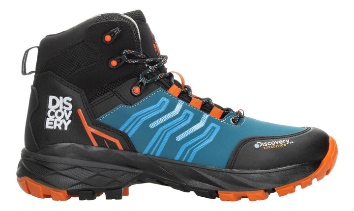 Botas Hombre Senderismo Discovery Caminata Ligeras