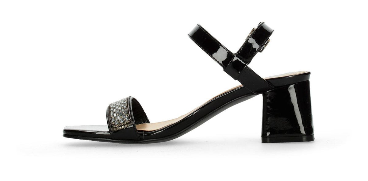 Sandalias De Fiesta Manila Para Mujer 972 Negro [mla324], foto 3 de 10
