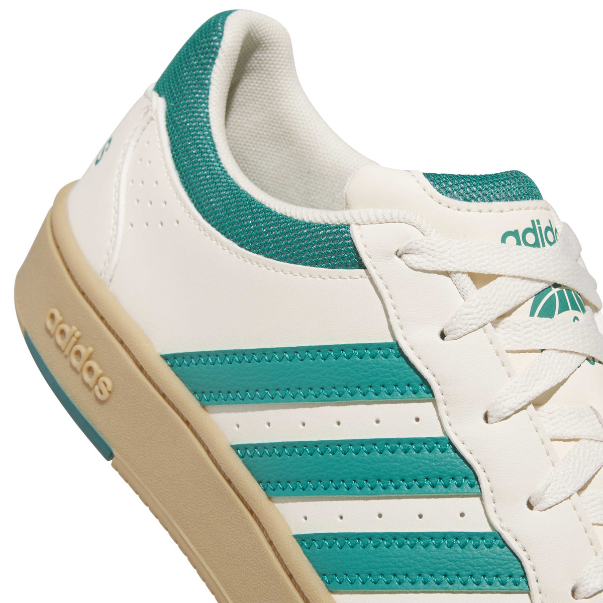Tenis Adidas Hoops Classic Hombre Beige Casual Caballero, foto 5 de 10