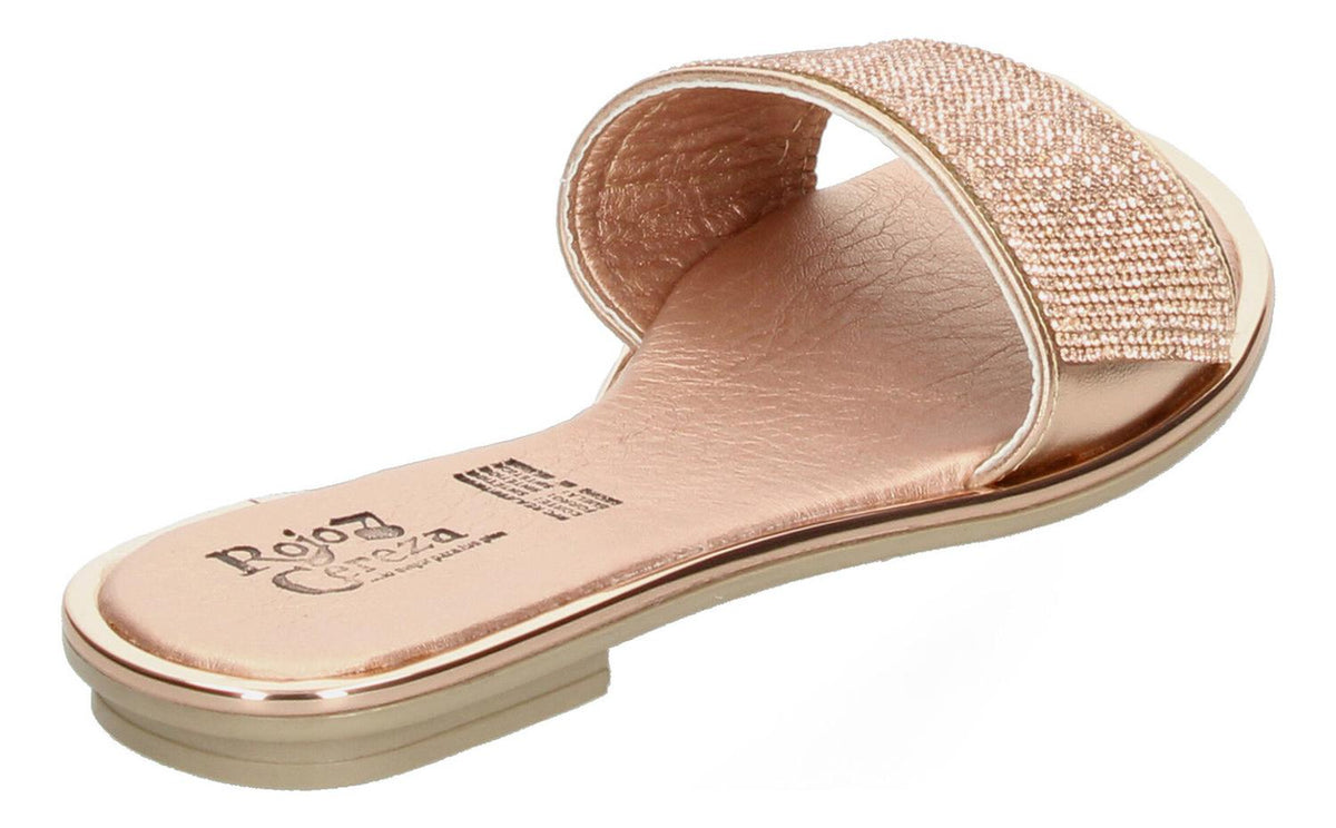 Sandalias Rojo Cereza Rose Gold Para Mujer [rce60], foto 5 de 10