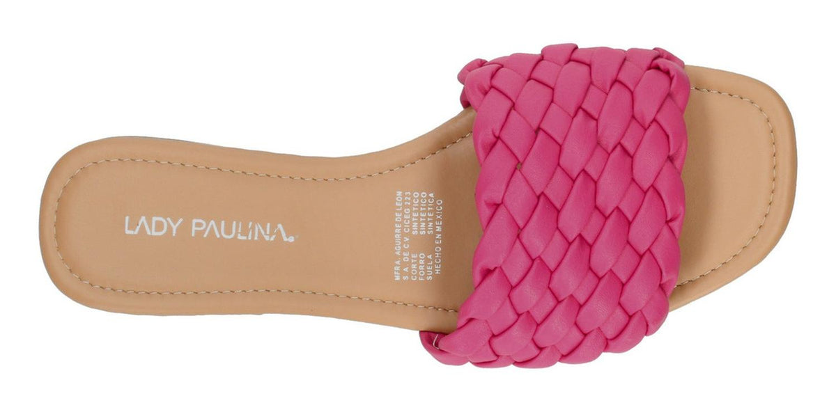 Sandalias Paulina Para Mujer 17908 Rosa [pau831], foto 9 de 10