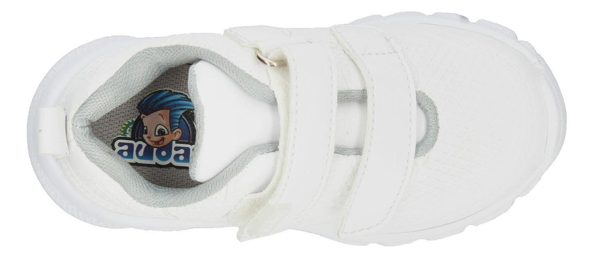 Tenis Escolar Coqueta Blanco Para Niño [cta973], foto 9 de 10