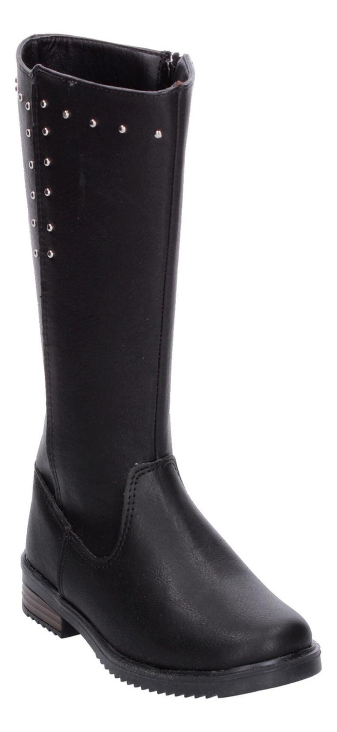 Bota Minipapos Negro Para Niña [mnp310], foto 2 de 8