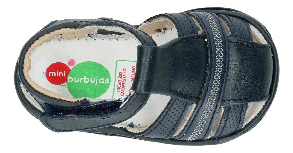 Sandalias Mini Burbujas Azul Para Niño [mnb253], foto 8 de 10