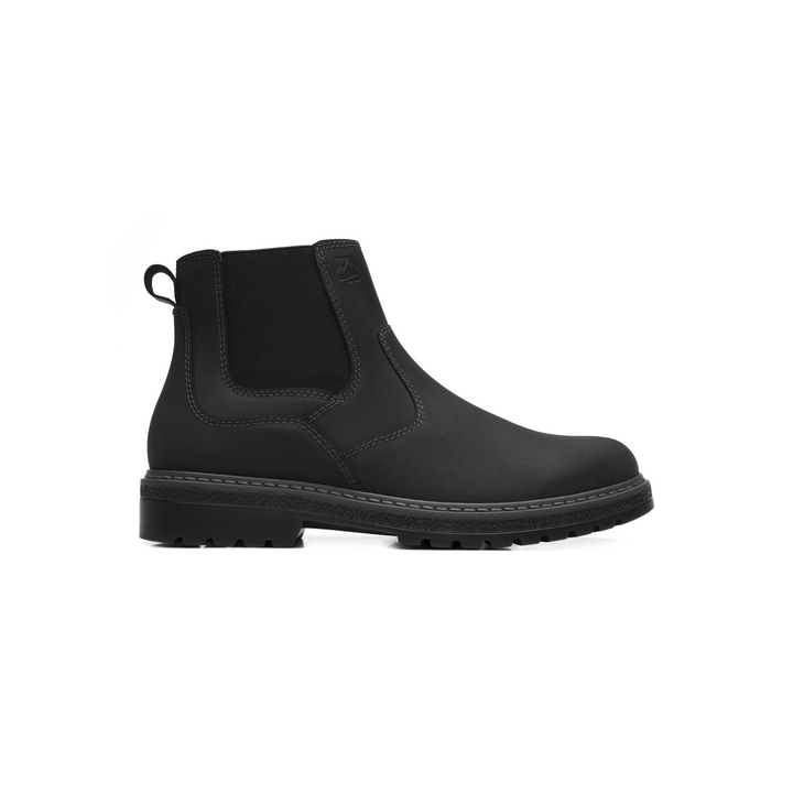 Bota Flexi Mattos Hombre Negro Casual Cómodo Caballero
