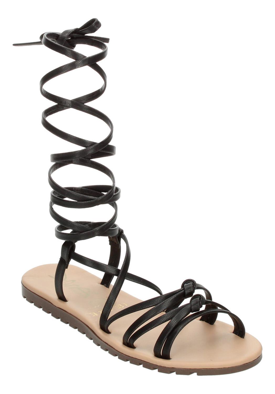 Sandalias Diosa Negro Para Mujer [dio36], foto 4 de 10
