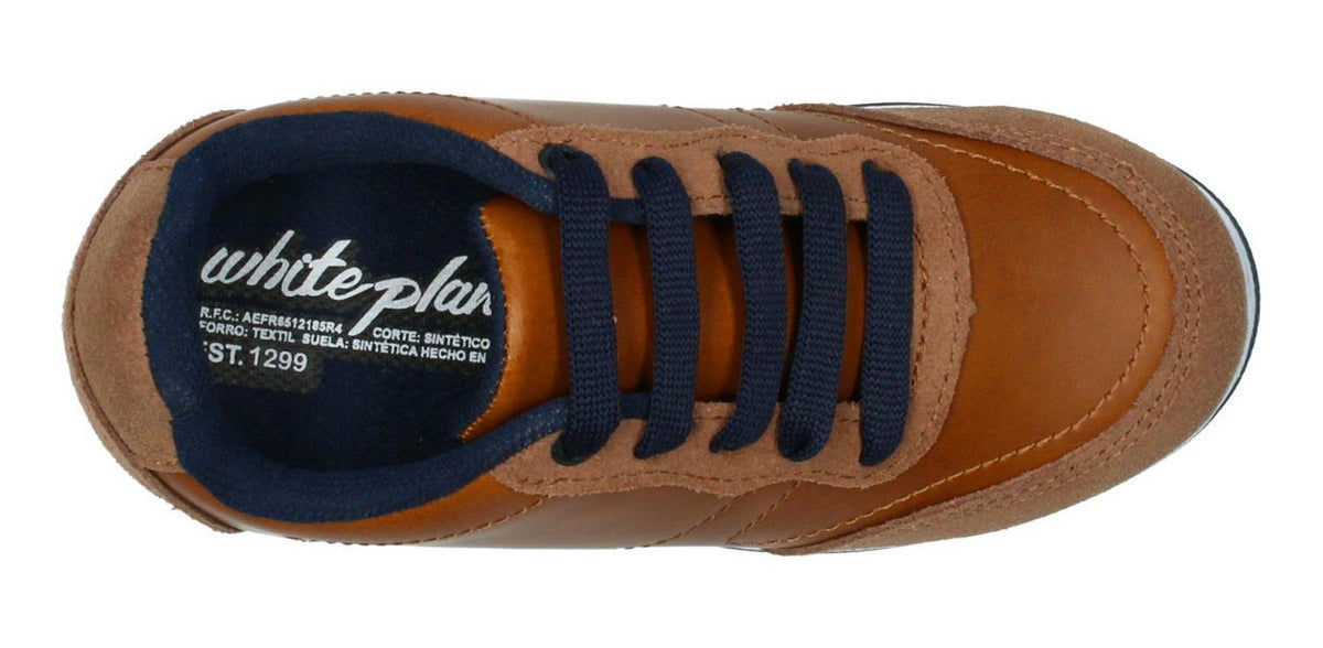 Tenis Neo Sport Para Niño 1299 Café [neo19], foto 5 de 6