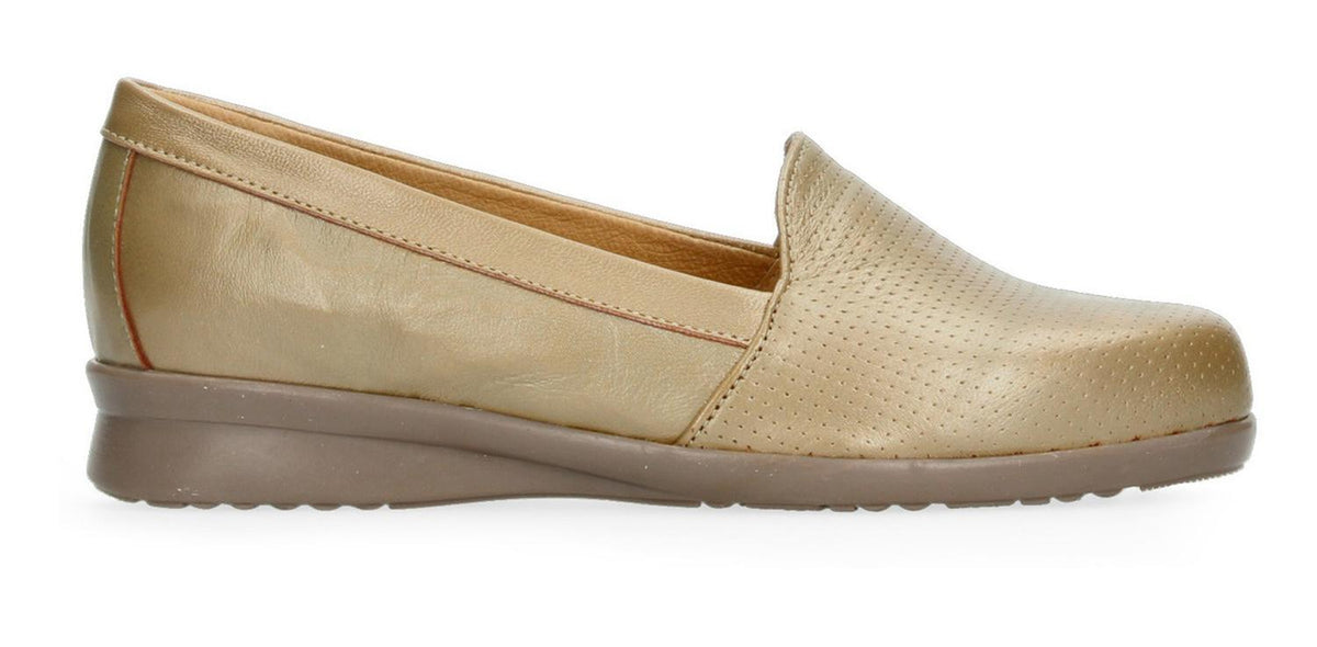Zapato Confort Confortables Oro Para Mujer [cnt1], foto 3 de 11