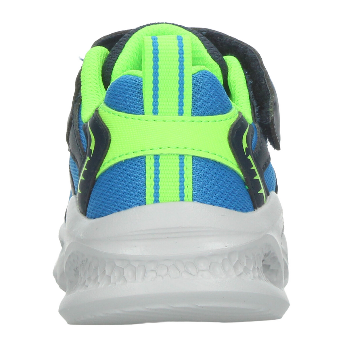 Tenis Skechers S-Lights Niño Azul Deportivo Luz Led Infantil T17-22, foto 7 de 10