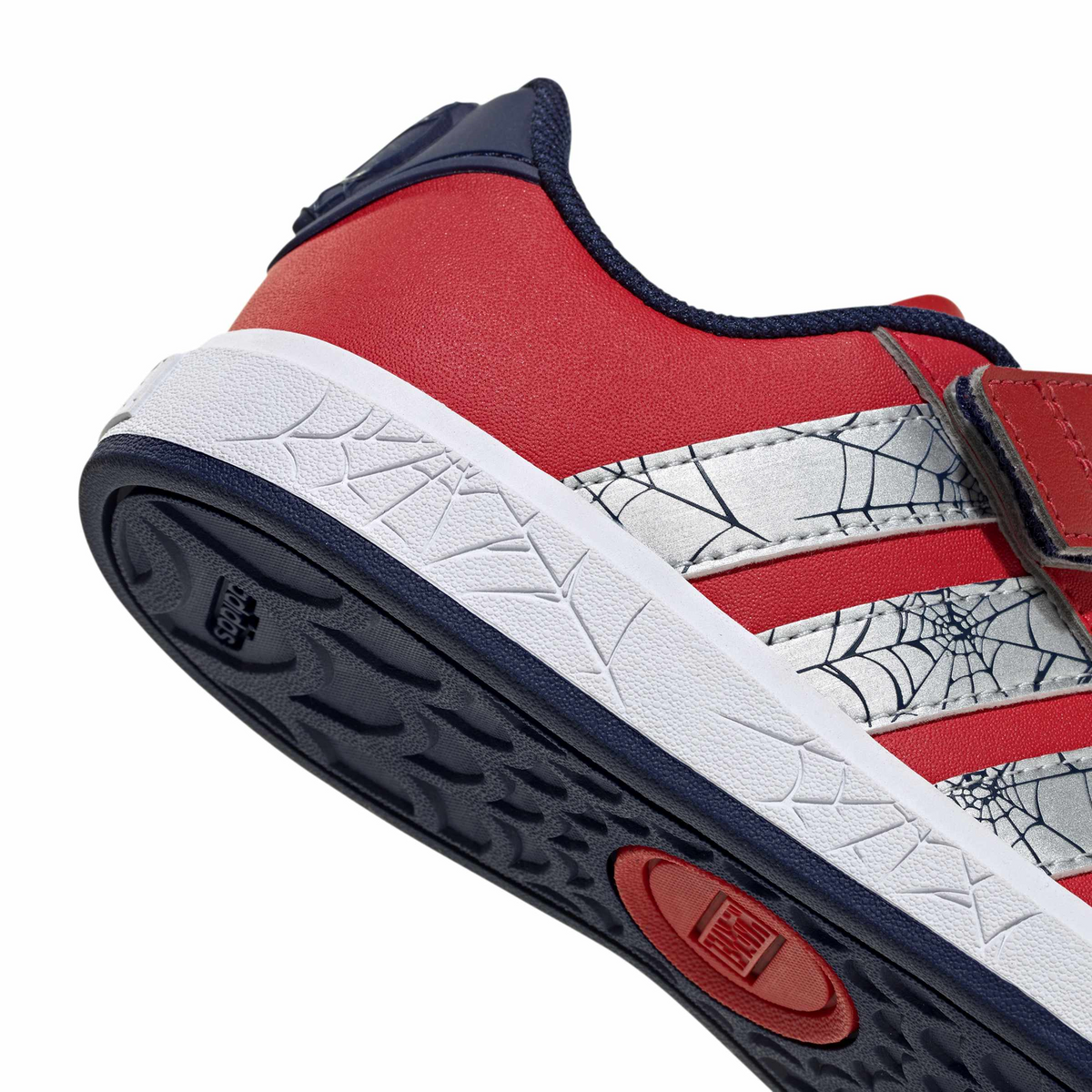 Tenis Adidas Grand Court Niño Rojo Spider-man Hombre Araña Infantil T17-22, foto 6 de 10