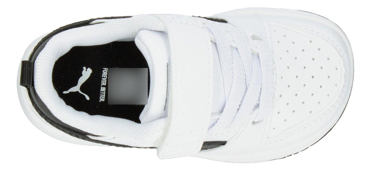 Tenis Puma Rebound V6 Blanco Cintas Elasticas Y Velcro Niño, foto 7 de 7
