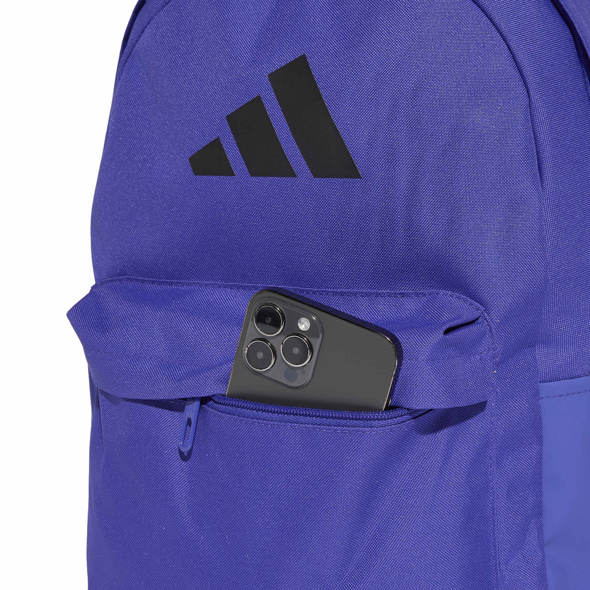 Mochila Adidas Classic Bars Morado Escolar Unisex 28L, foto 4 de 10