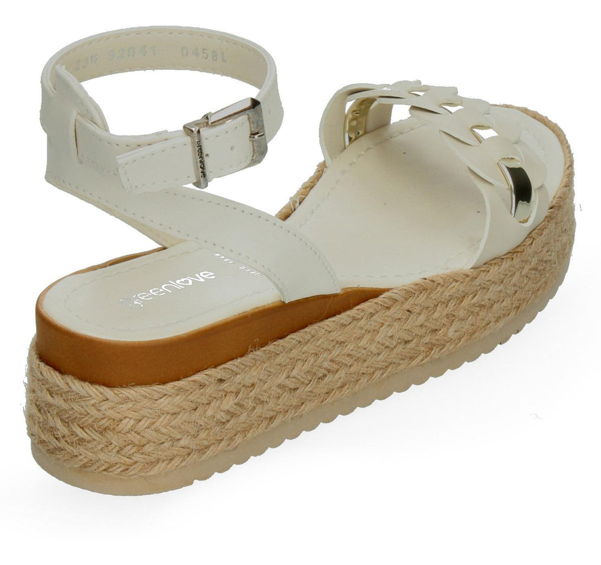 Sandalias Green Love Para Mujer 92041 Blanco [gre29], foto 4 de 10