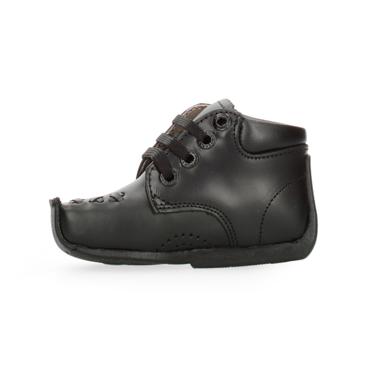 Zapato Pingo Niño Negro Cintas Primeros Pasos Gateador Casual Infantil T11-14, foto 6 de 10