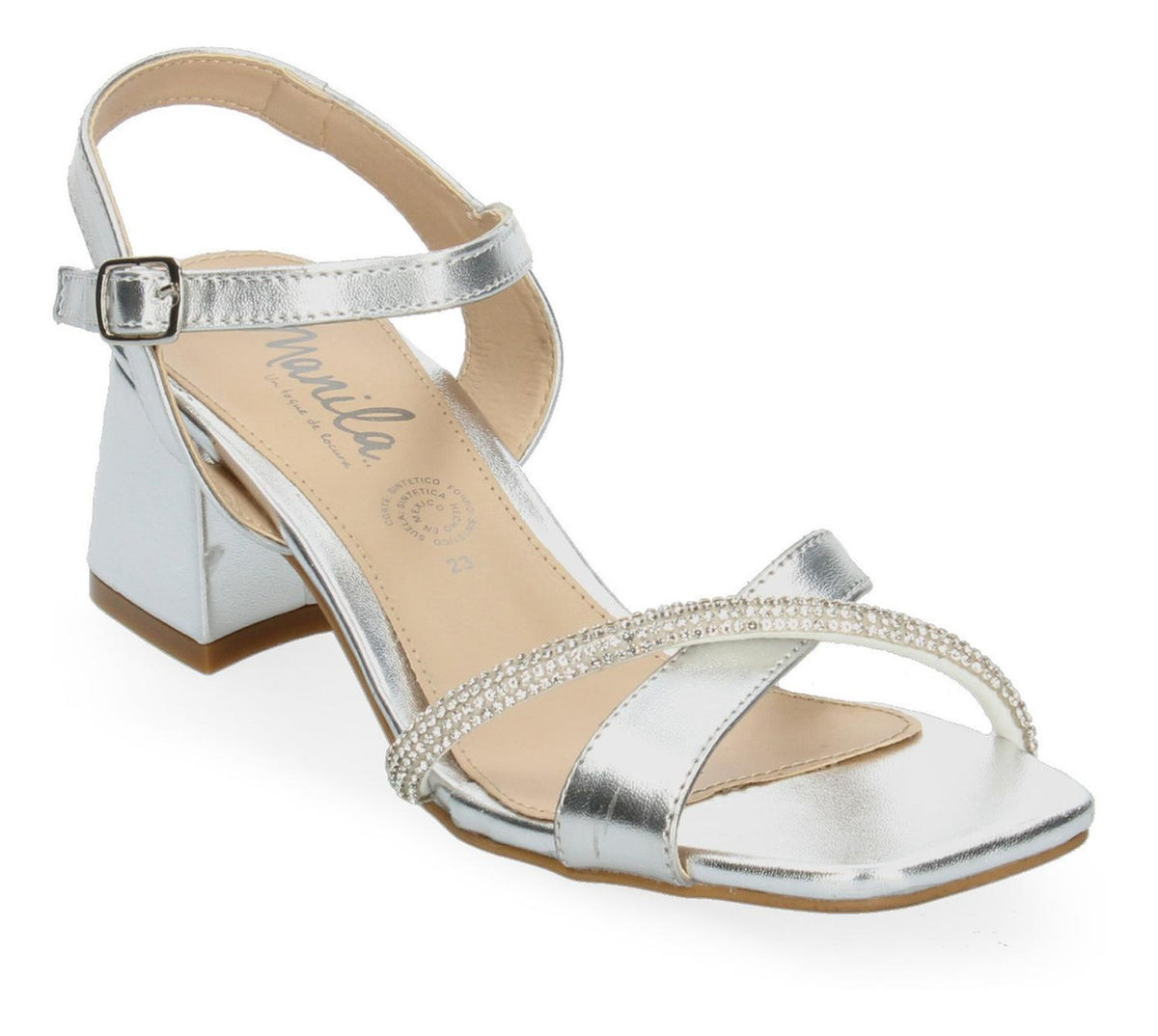 Zapatilla Manila Plateado Para Mujer [mla363], foto 5 de 10