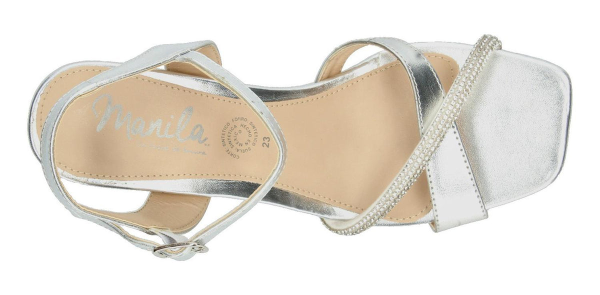 Zapatilla Manila Plateado Para Mujer [mla363], foto 8 de 10
