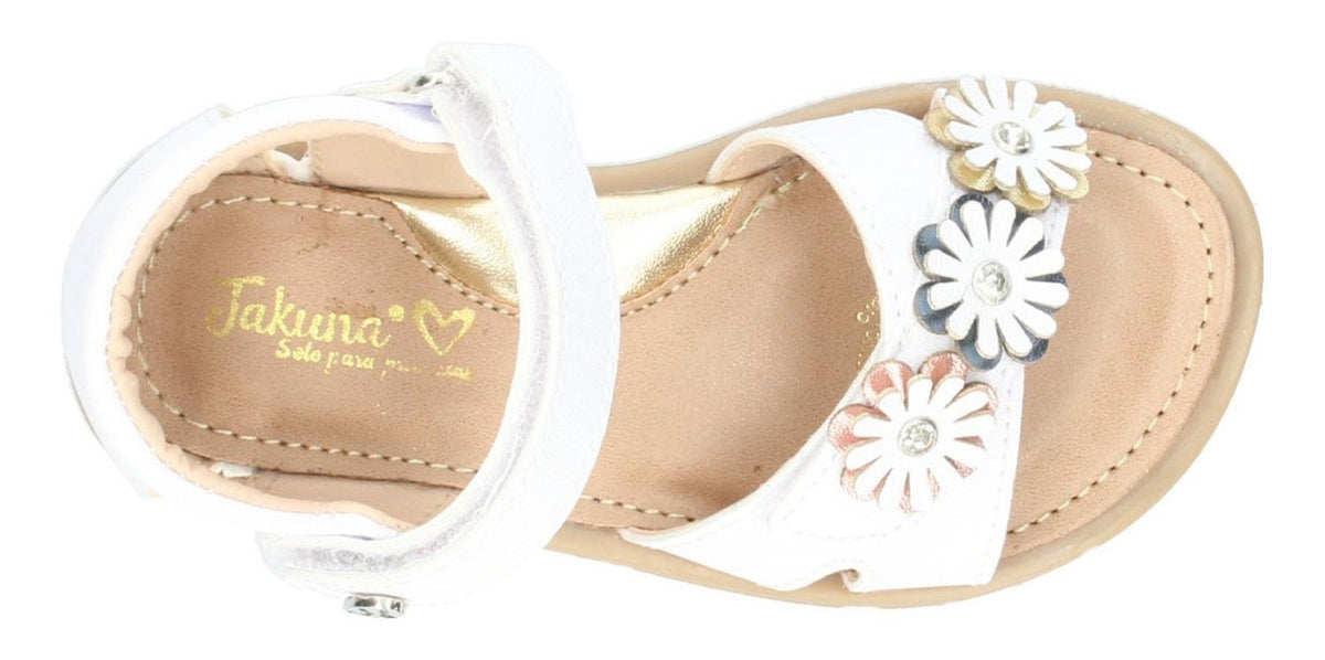Sandalias Jakuna Para Niña 225150 Blanco [jak173], foto 8 de 10