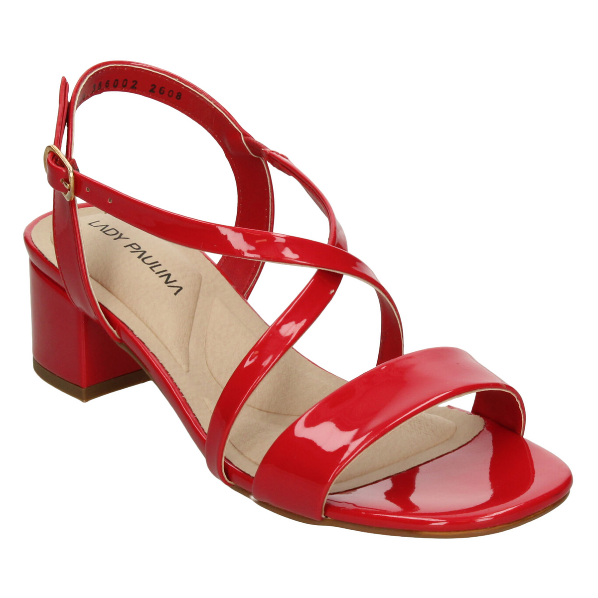 Sandalias Paulina Dama Rojo Casual Para Mujer, foto 4 de 10