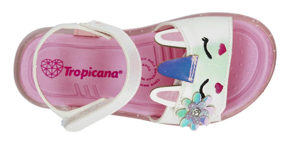 Sandalias Tropicana Para Niña 48203 Blanco [tro1235], foto 8 de 10