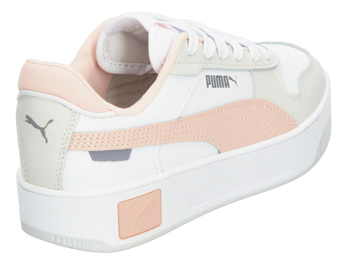 Tenis Puma Carina Strert Blanco Con Plataforma Para Mujer Jr, foto 3 de 8