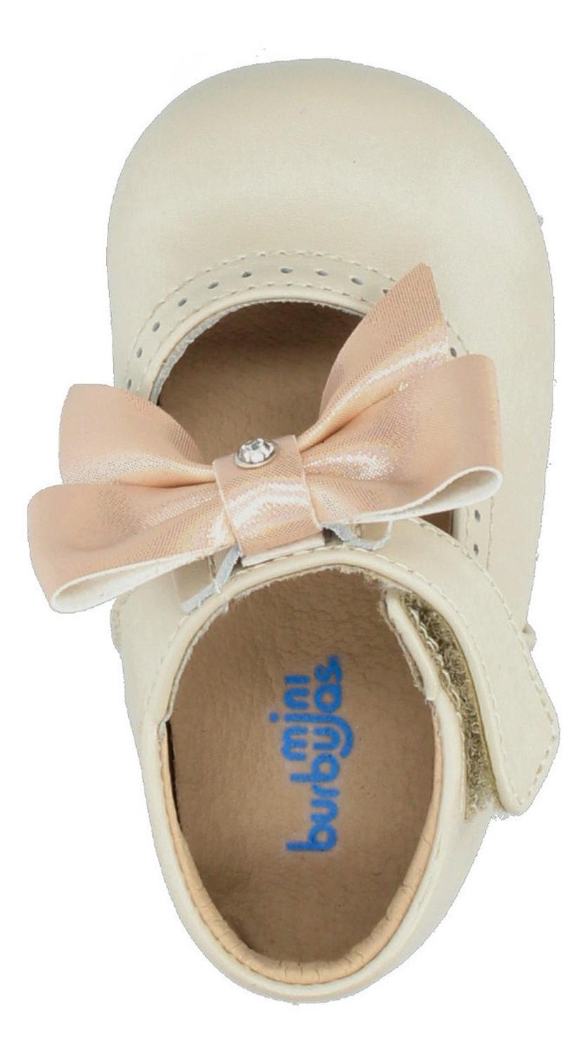 Zapato Casual Mini Burbujas Para Niña 23-399-d07 Beige [mnb2, foto 8 de 10