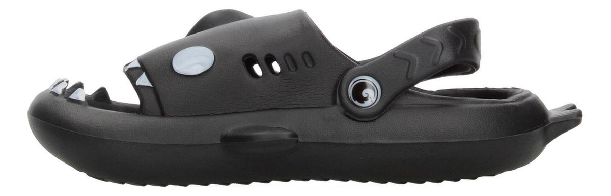 Sandalias De Tiburón Negro Para Niño [hul33], foto 5 de 10