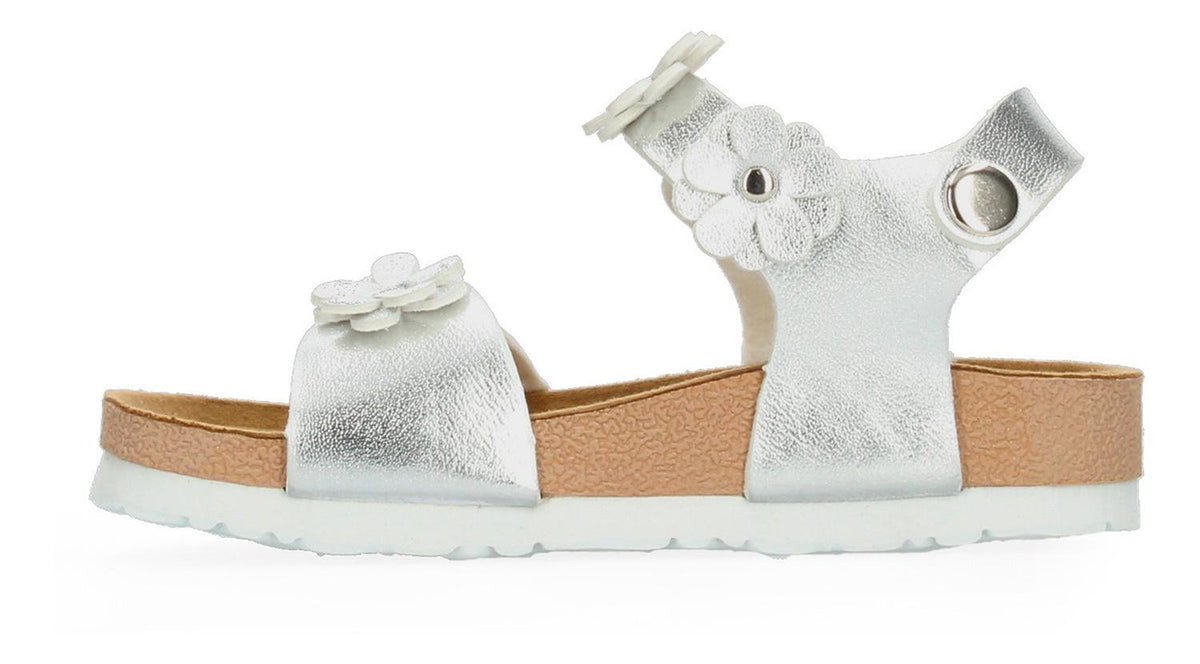 Sandalias Caray Para Niña Life Plateado [car375], foto 3 de 9
