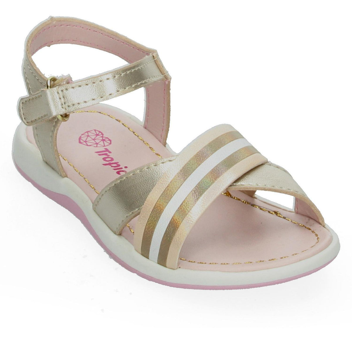 Sandalias Tropicana Para Niña 48042 Dorado [tro1222], foto 5 de 10
