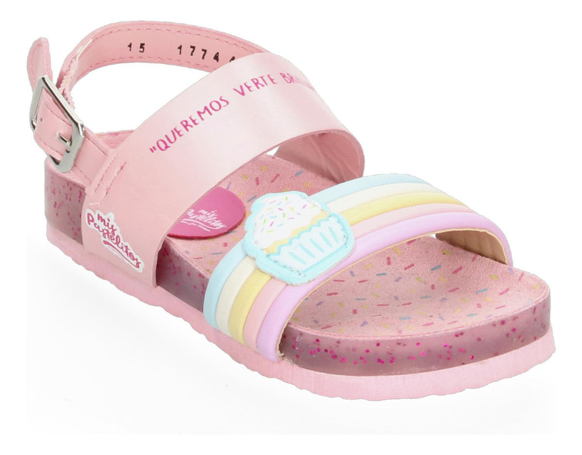 Sandalias Mis Pastelitos Rosa Para Niña [mpt6], foto 2 de 9