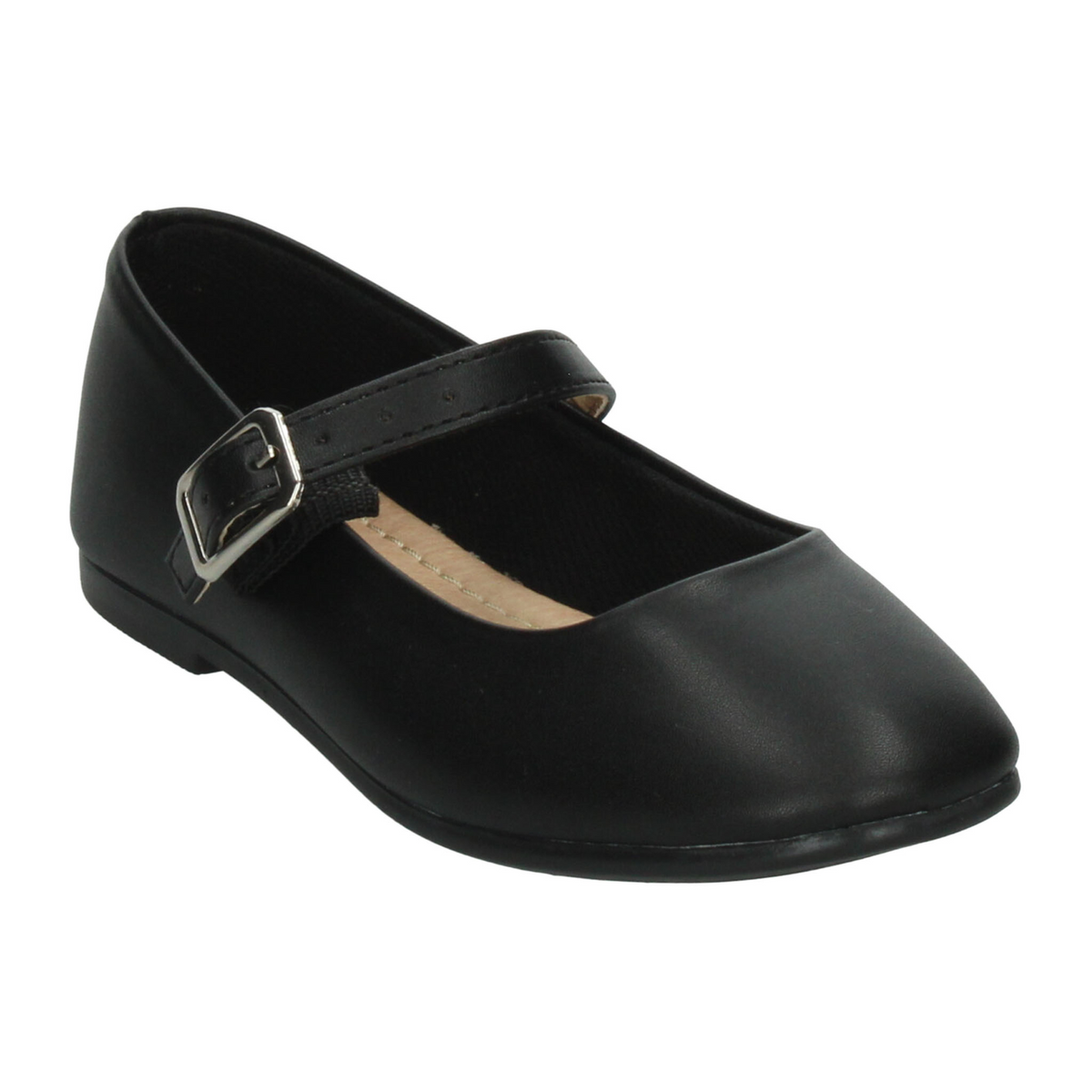 Flat Vavito Niña Negro Casual Mary Jane Infantil T18-22, foto 4 de 10