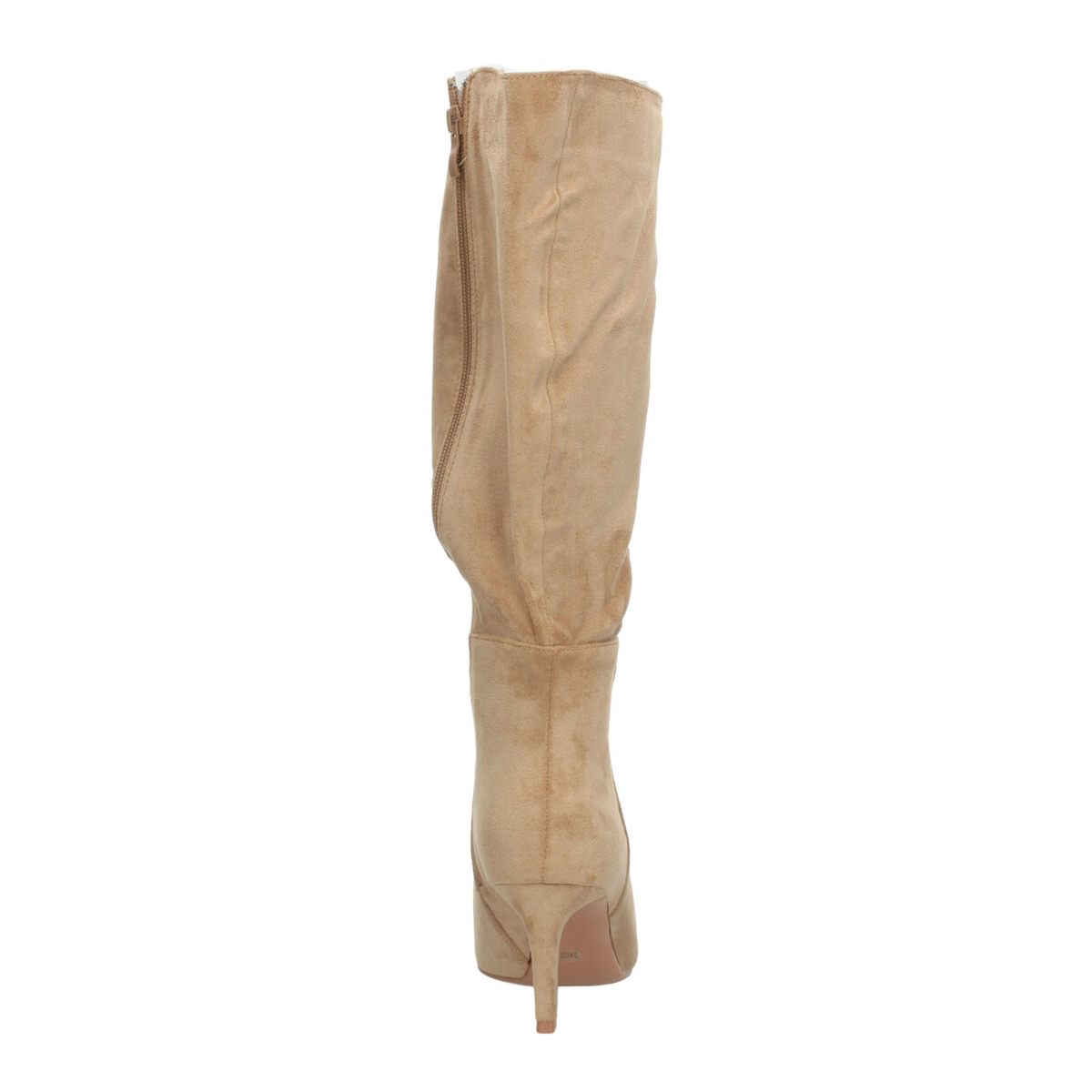 Bota Perugia Dama Beige Casual Larga Slouchy Tacón Mujer, foto 7 de 10