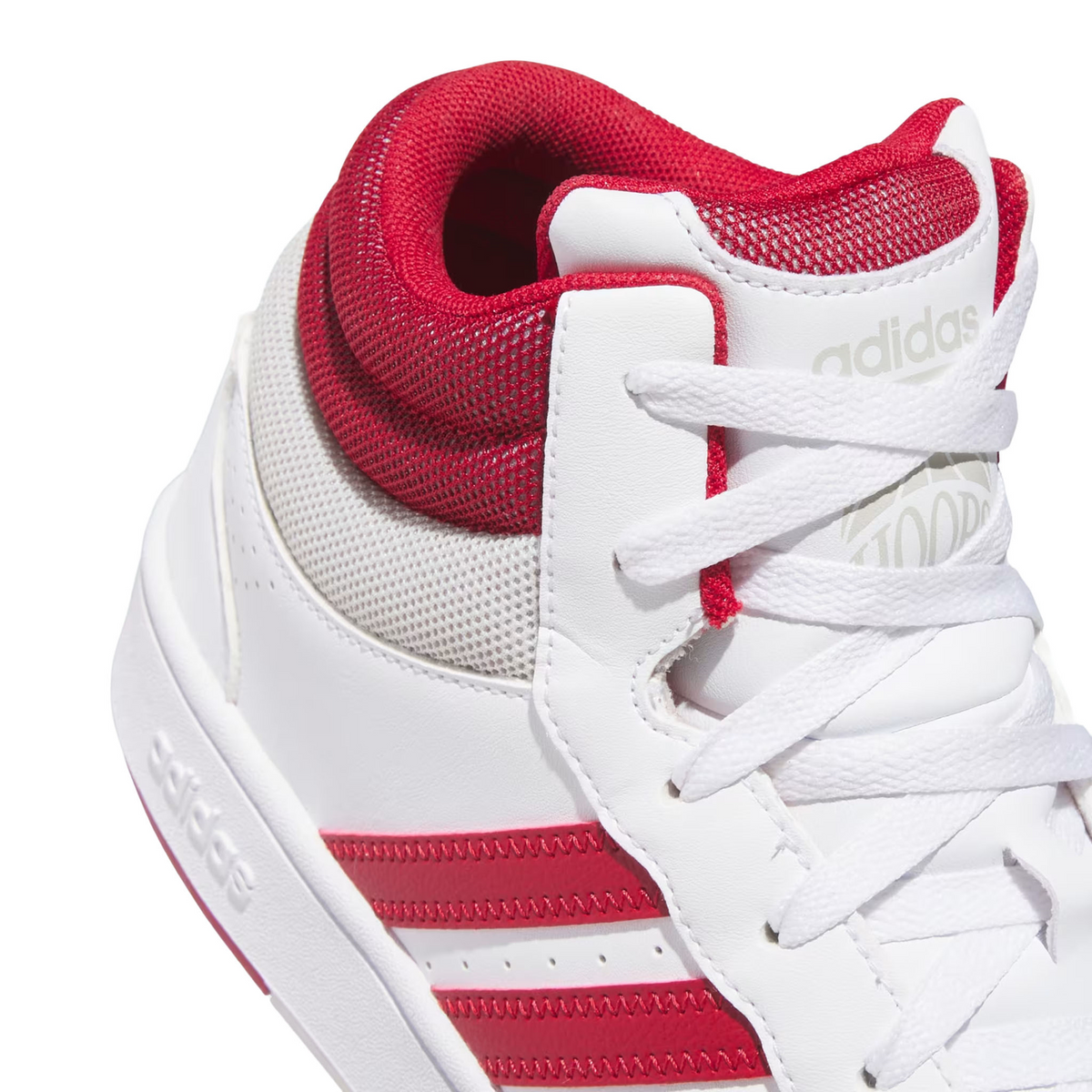 Tenis Adidas Hoops Mid Classic Hombre Blanco Casual Botín Caballero, foto 5 de 10