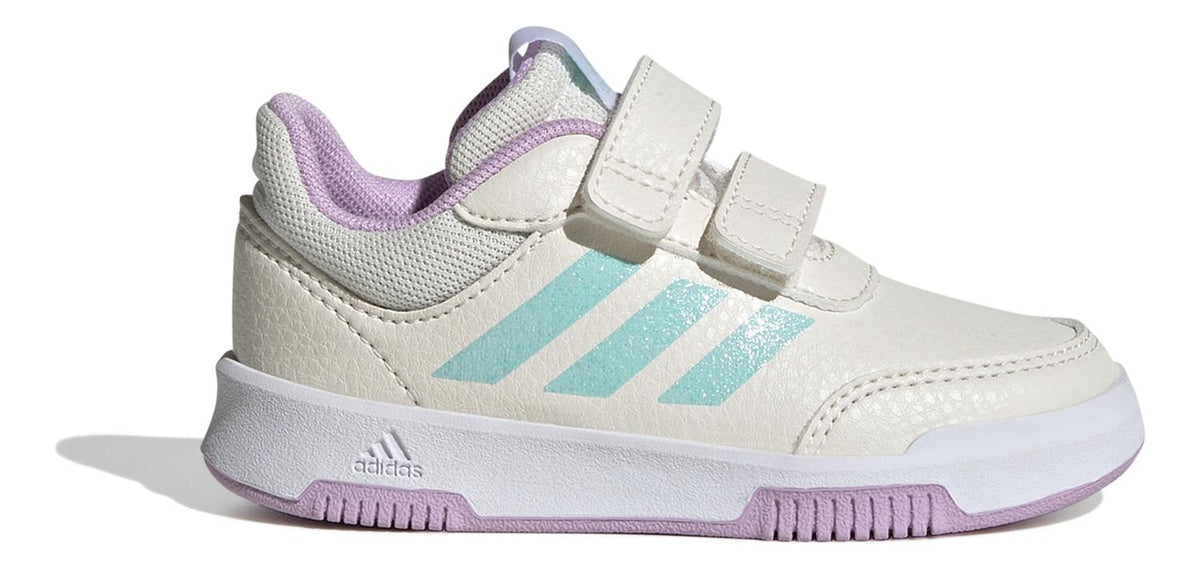 Tenis adidas Tensaur Sport 2.0 Crema Doble Velcro Para Niña, foto 1 de 7