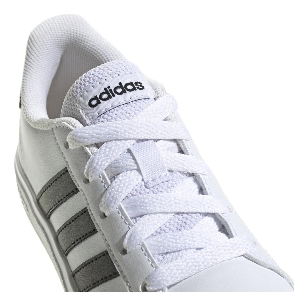 Tenis adidas Niño Grand Court Cintas Ajustables Color Blanco, foto 5 de 10