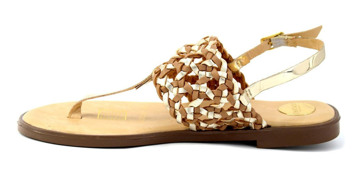 Sandalias Ozono Para Mujer 60000706-3 Dorado [ozo2569], foto 2 de 6