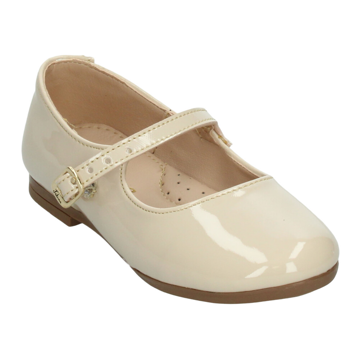 Flat Jakuna Niña Beige Casual Mary Jane Hebilla Infantil T18-22, foto 4 de 10