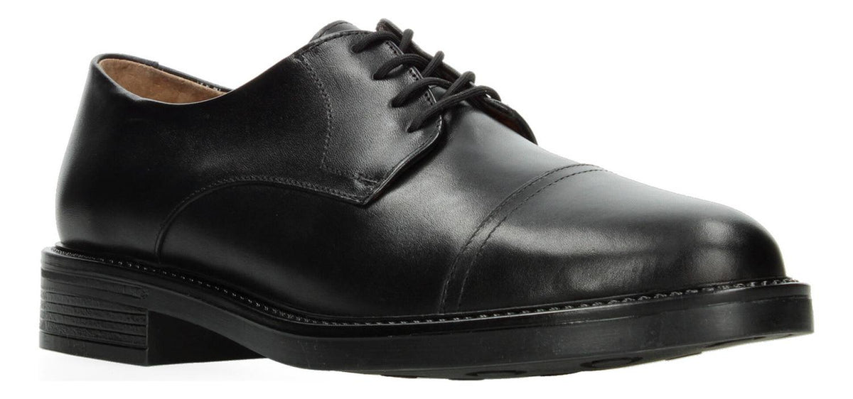 Zapato Casual Gino Cherruti Negro Con Cintas Para Hombre, foto 3 de 10